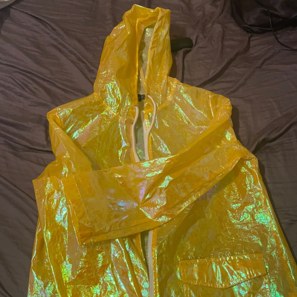 Holographic Rain Jacket